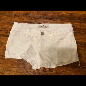 White Hollister Shorts